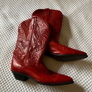 Red Cowgirl Boots